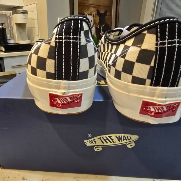 Vans LX Authentic 44 Sneaker in Checkerboard Ashalt VN000EBN1O7 MENS 12 NEW - Picture 6 of 14